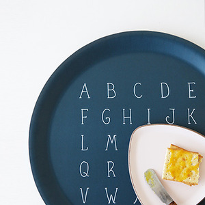 데일리라이크 - Wood tray - 03 Alphabet