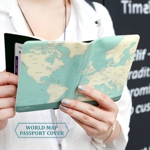 인디고 - 월드맵 여권커버